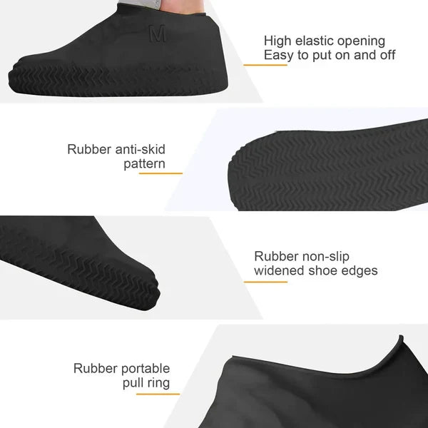 Protège-Chaussures en Silicone Imperméable