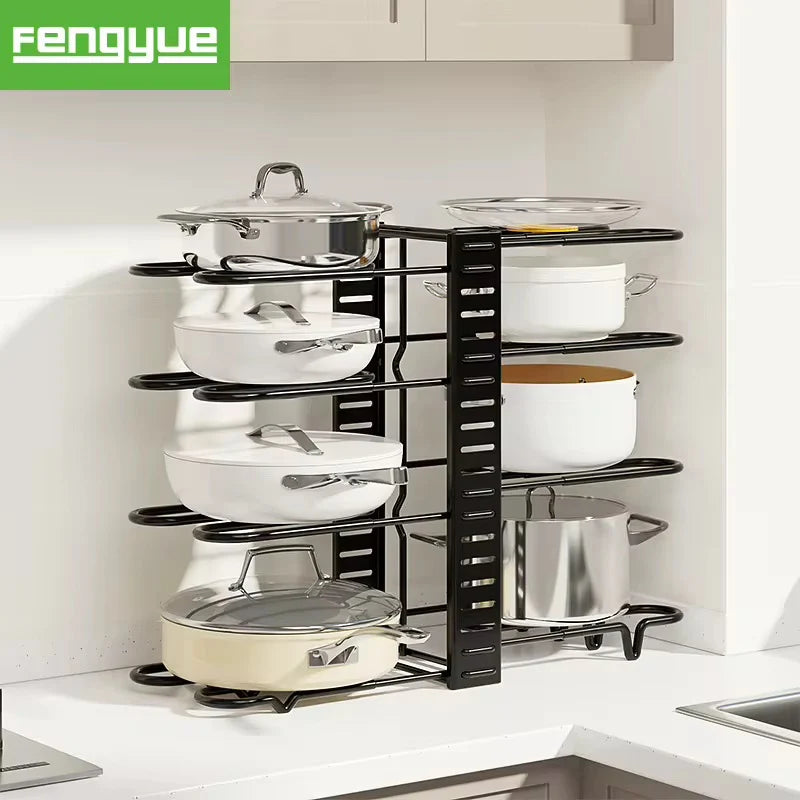 Organisateur Casseroles & Poêles 8 Niveaux